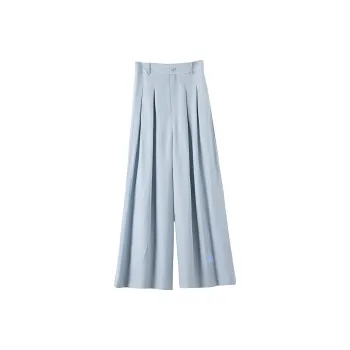 Late White Casual Pants Women's