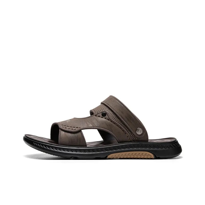 Dunnu Beach Sandals Men Black-5