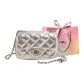 Silver-Shopping Bag