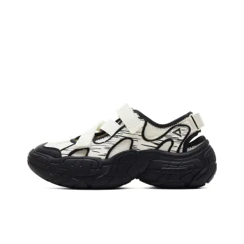 PEAK Cushioning Rebound Abrasion Resistant Breathable Slip Resistant Low Top Casual Shoes Women's White Black