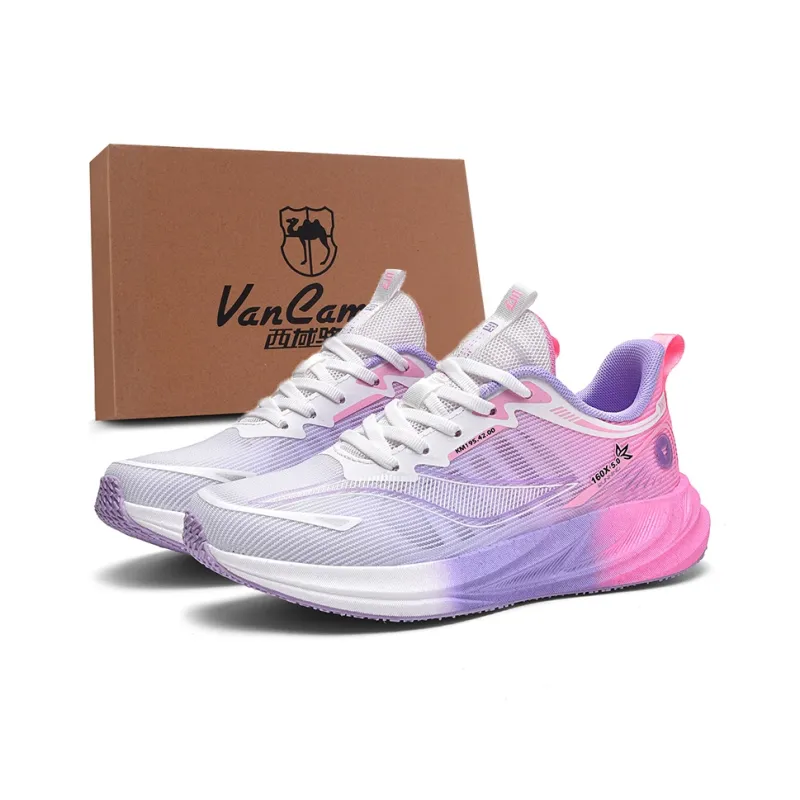 VanCamel Running Shoes Unisex Low Top White/Orange/White/Gray/Light Gray/Teal/Pink/Purple-54