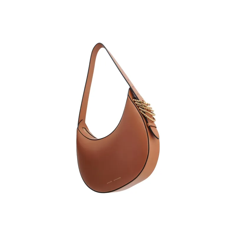 DOROTHEE SCHUMACHER Calfskin Handbag Women's Tan-2