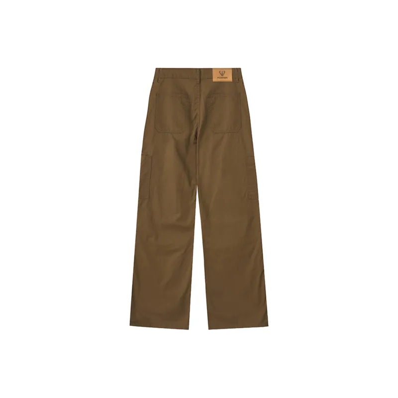 FUERZA Cargo Pants Unisex Brown-1