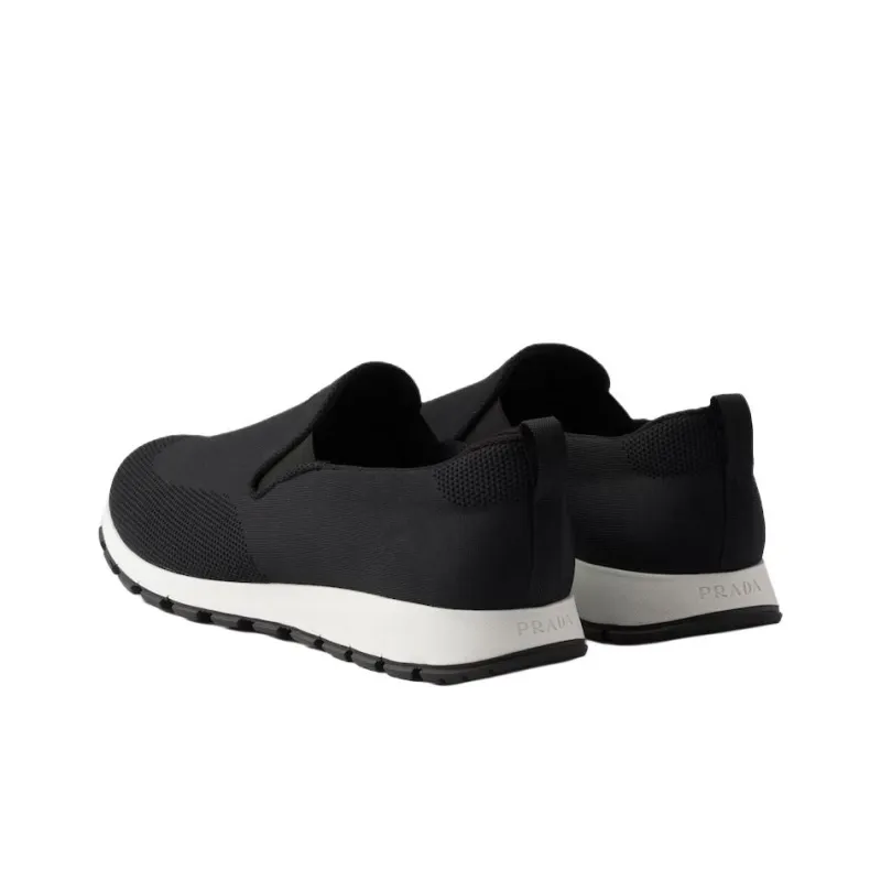 PRADA Casual Shoes 3cm Men's Black-3