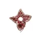Red Plaid Cherries Square Scarf Hair Tie