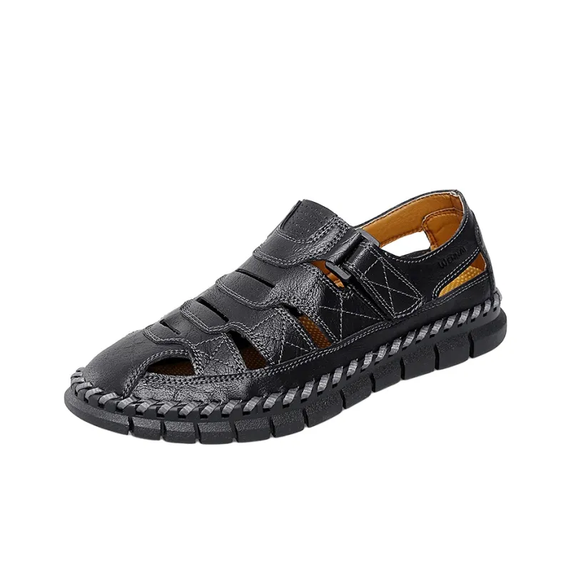 Wen Nai Casual Shoes Men's Black-1