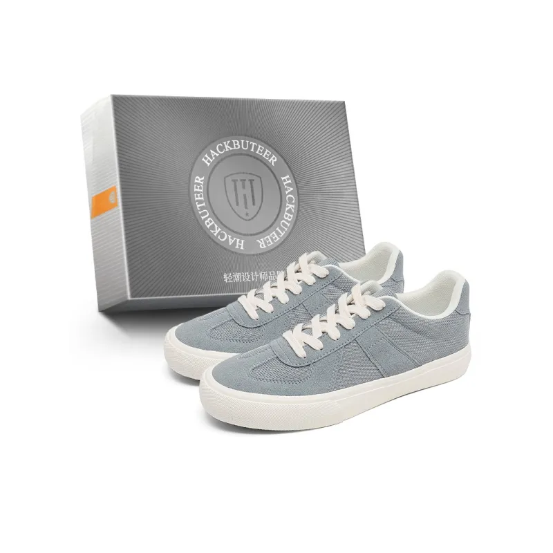 HACKBUTEER Low Top Skateboard Shoes Men's Box Included-0