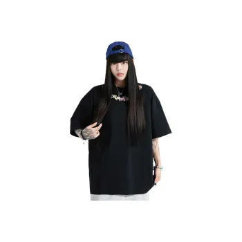 YINLEI Drop Shoulder Sleeve T Shirt Women's