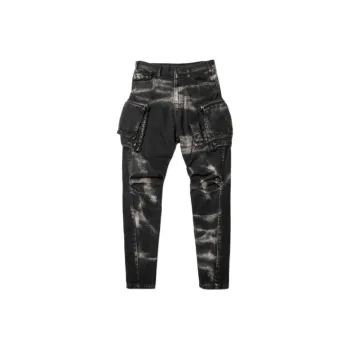 JULIUS Cargo Pants Men Black