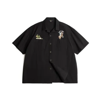 MADEN Shirts Men Black