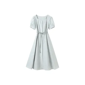 Hang Yi Court Short Sleeved Dress Women's