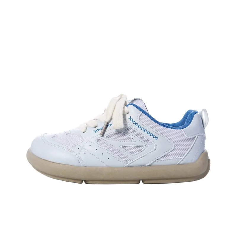The New Age Family Low Top Skateboard Shoes Women's Light Blue-0