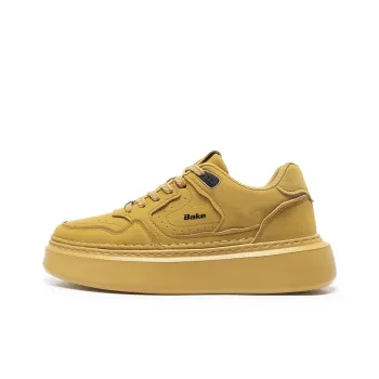 BAKE Anti Slip And Wear Resistant Height Increasing Low Top Skateboard Shoes Men's