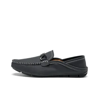 BAGE Gommino Loafers Unisex Black