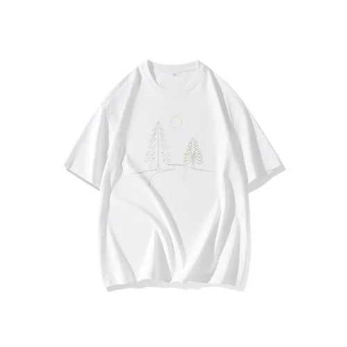 FAIRWHALE Drop Shoulder Sleeve T Shirt Women's
