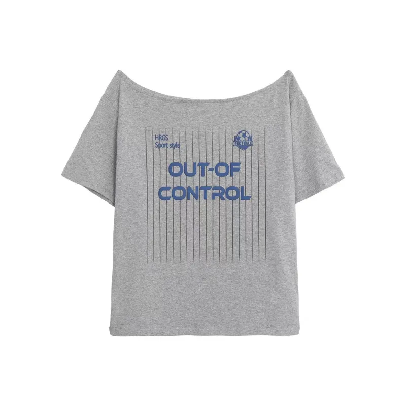 ABCMININ T Shirts Women's Gray-0