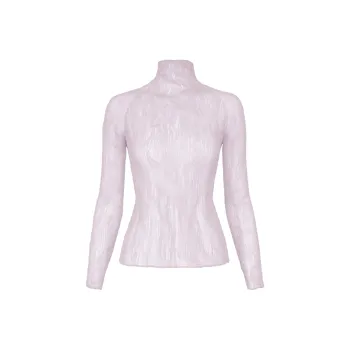 ISSEY MIYAKE T Shirt Women's Wisteria Purple