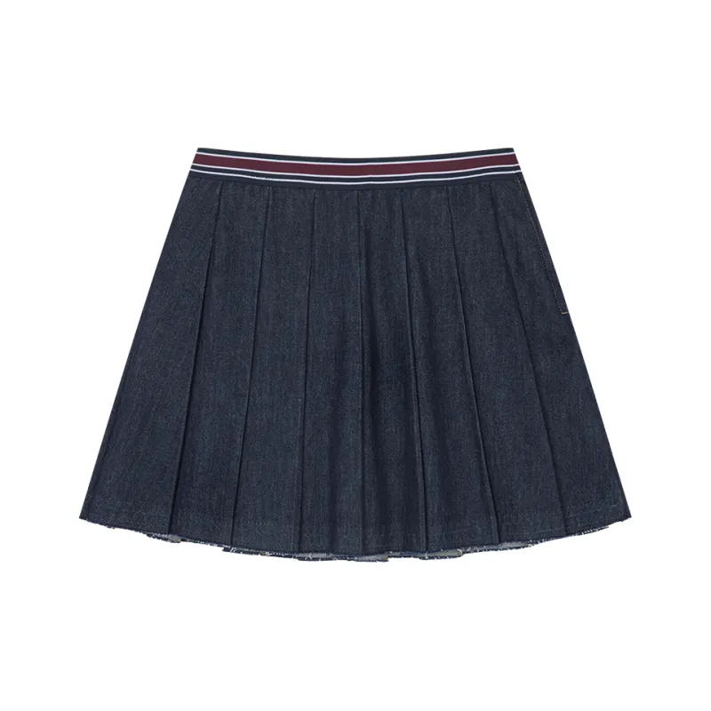 UOOYAA Denim Short Skirts Women's-1