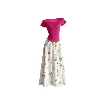 POPO.INFO Two Piece Skirt Sets Women's