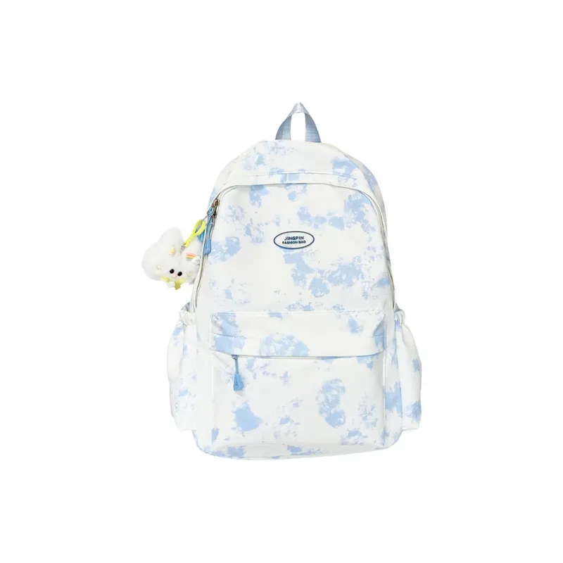 Yalu Nylon Fabric Backpack Women's Multicolor-0