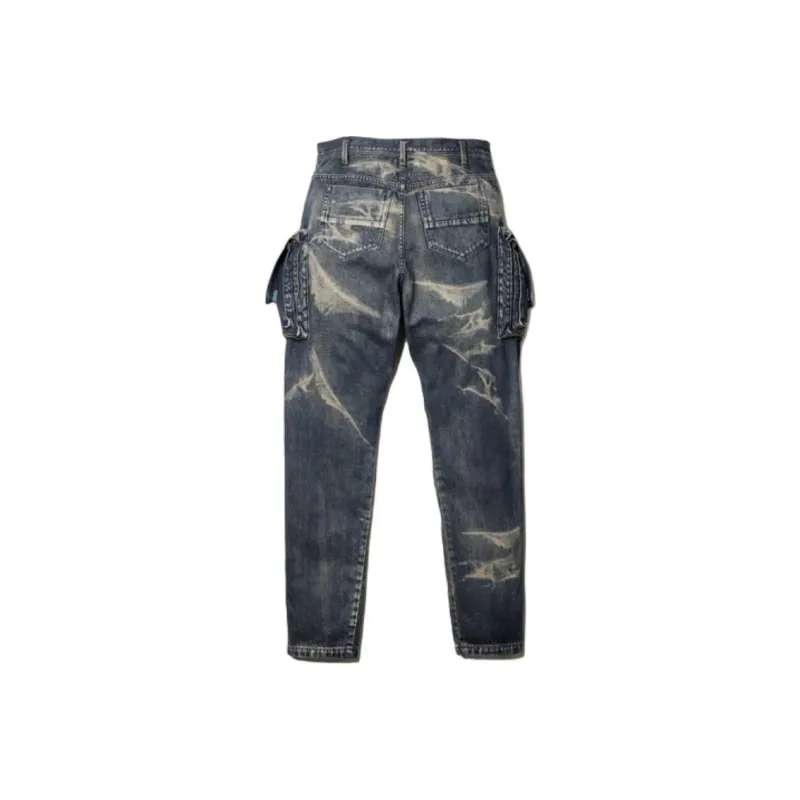 JULIUS Cargo Pants Men Indigo-1
