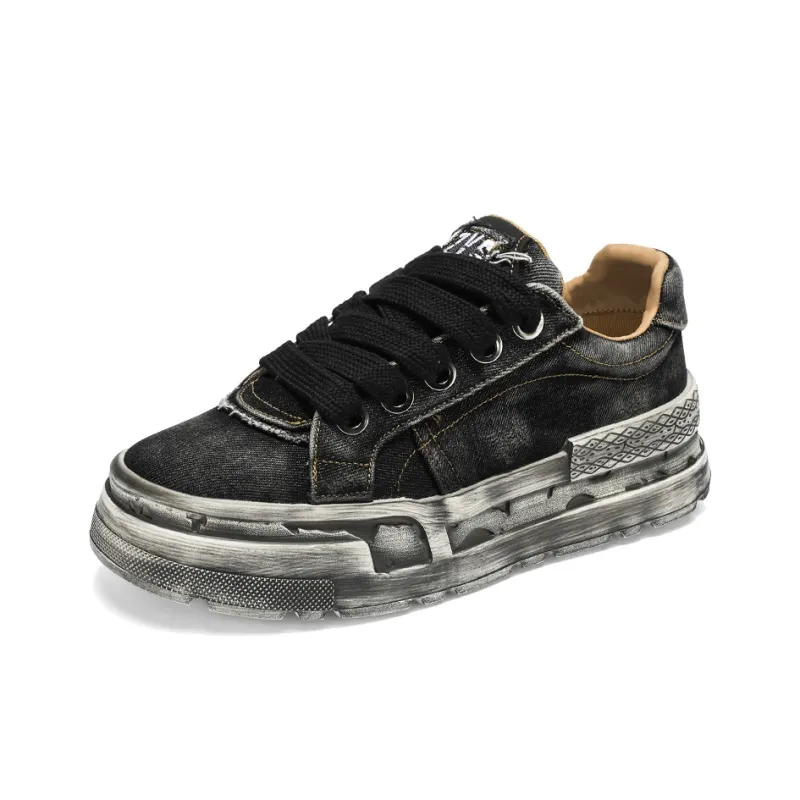 Magelly Slip Resistant Shock Absorbers With Abrasion Resistant Properties Low Top Skateboard Shoes Men's-2