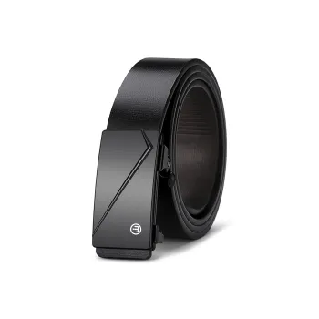JEANSWEST Cow Split Leather Belts Men's 3.3cm