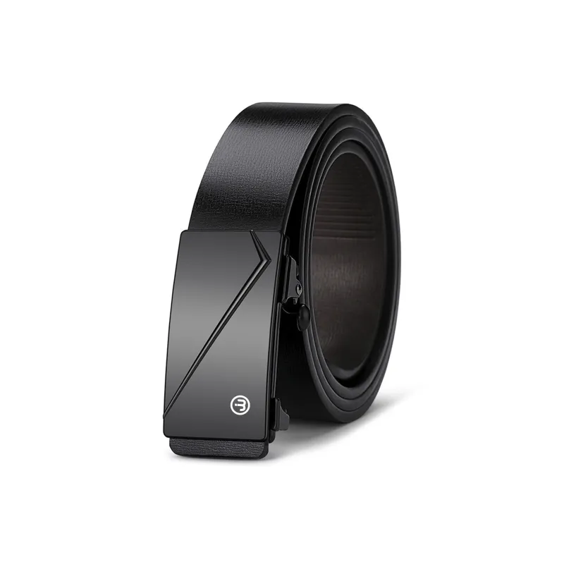 JEANSWEST Cow Split Leather Belts Men's 3.3cm-0