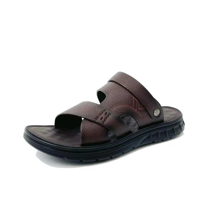 KAISER Beach Sandals Men Black Brown-5