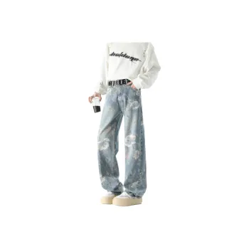 ZONEiD Jeans Unisex Light Blue