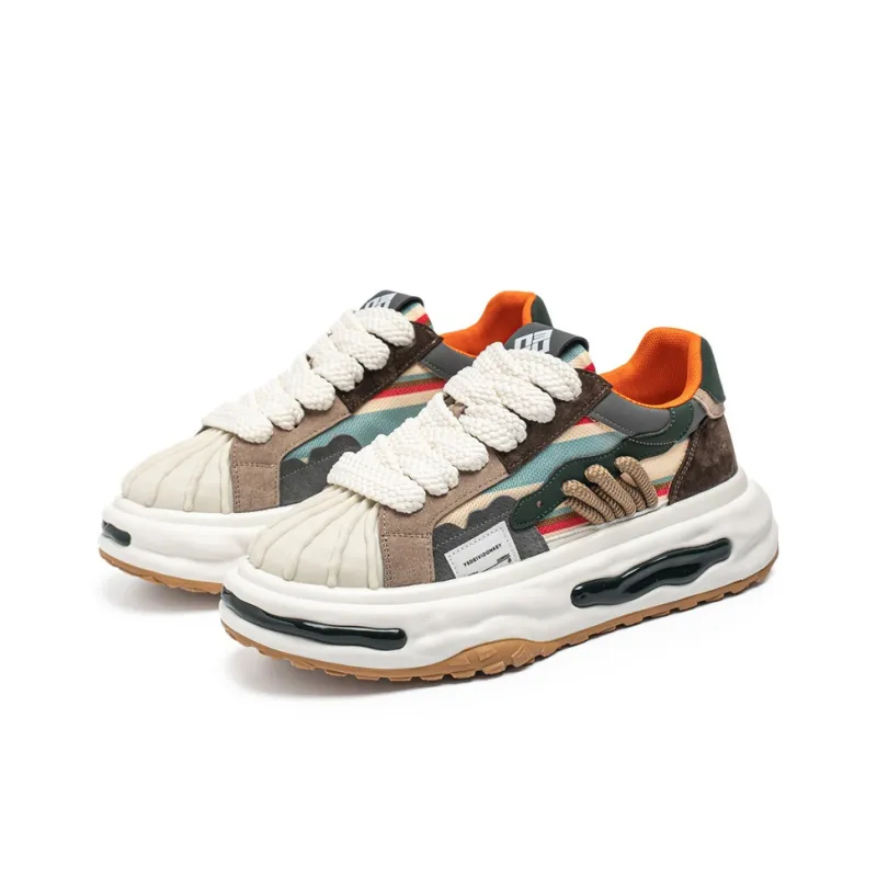 Black tailed Deer Breathable And Slip Resistant Low Top Casual Shoes Men's-14