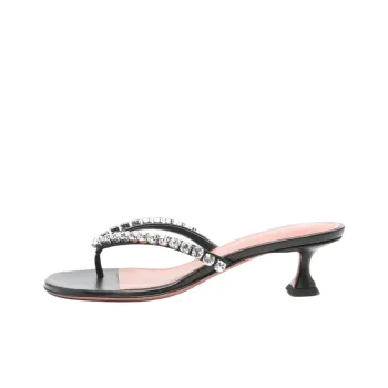 AMINA MUADDI Flip Flops 4cm Women's Black