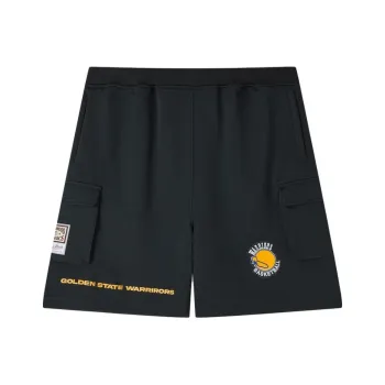 Mitchell & Ness x NBA Golden State Warriors Casual Shorts Unisex Black