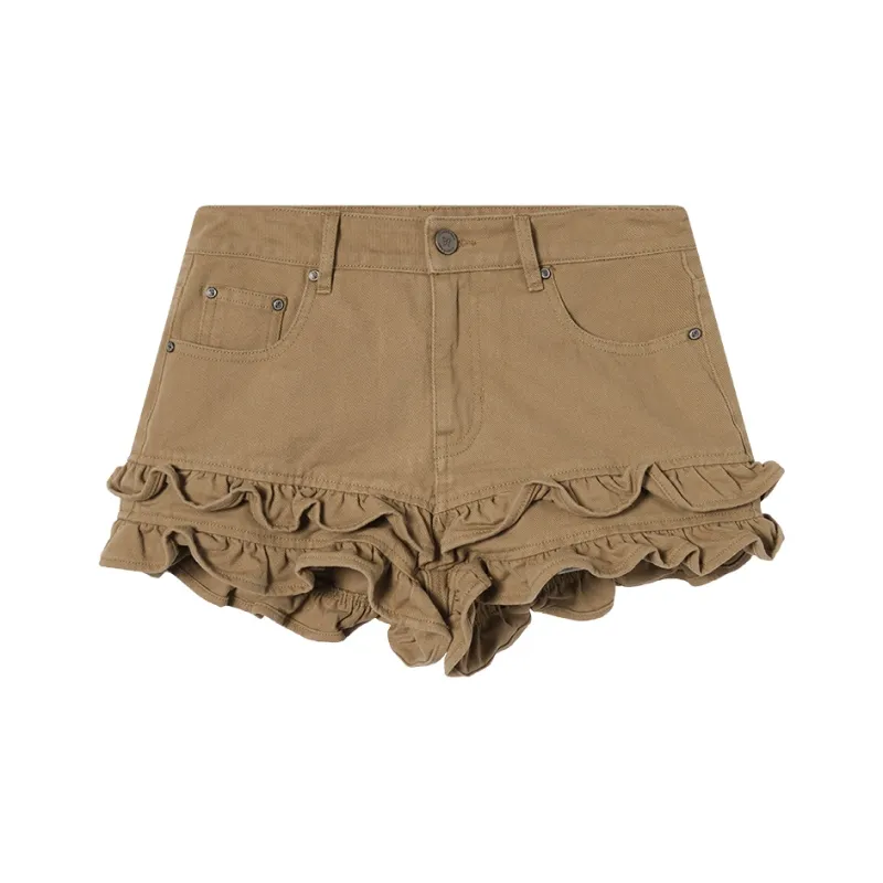 LA CRAWFISH Denim Shorts Women's-5