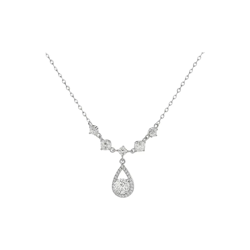 DAWO 925 Sterling Silver Necklaces Women's-0
