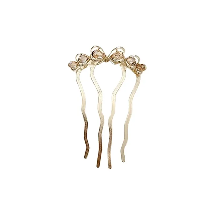 Pink Empress Alloy Hairpins Women's-6