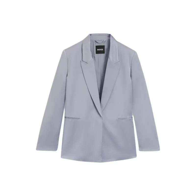 HUGO BOSS Business Suit Coat Women's Light Gray-0