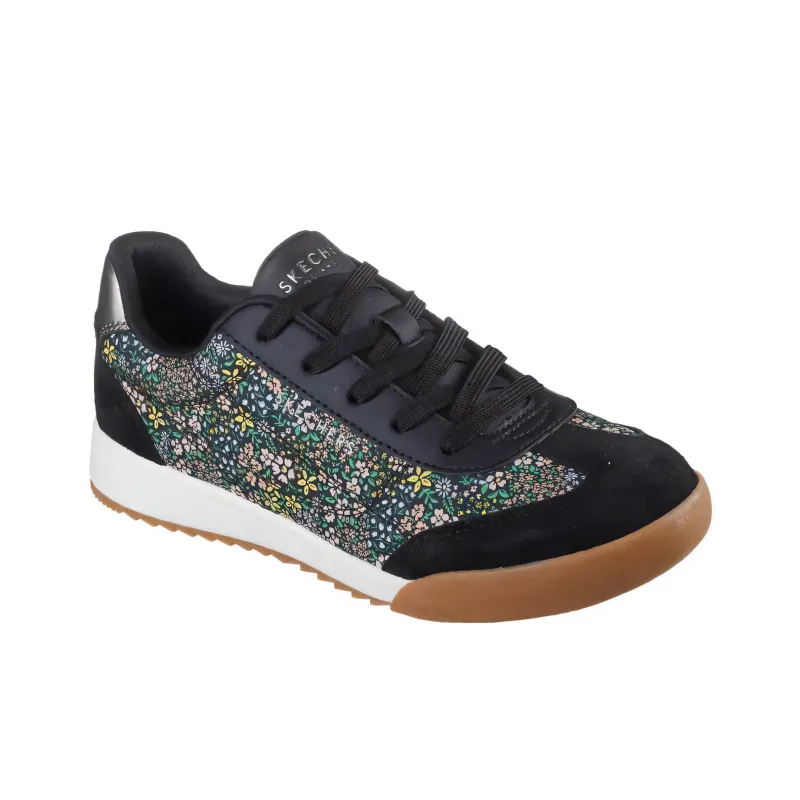 Skechers Zinger 2.0 Low Top Casual Shoes Women's Black-1