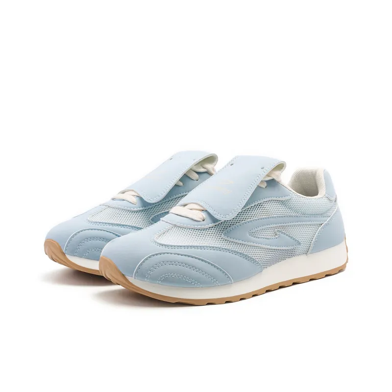 DEERWAY Height Increasing Abrasion Resistant Lightweight Low Top Casual Shoes Women's Blue-1