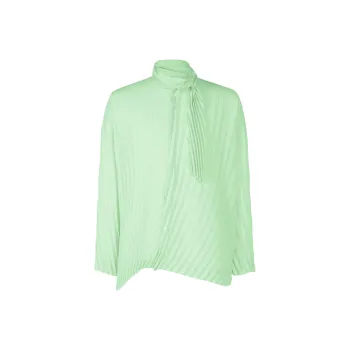 Homme Plissé Issey Miyake Shirt Men's Mint Green