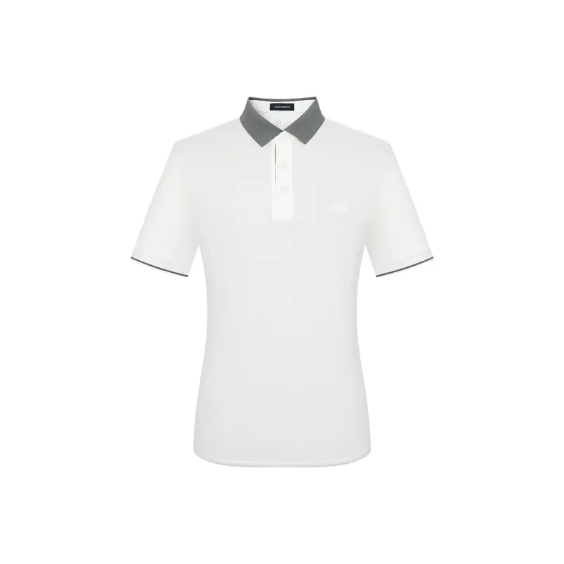 SAINT ANGELO Polo Shirts Unisex Ivory White-0