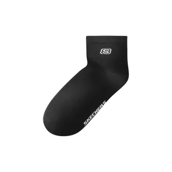 Skechers Mid Calf Socks Women's 1 Pack Carbon Black 0018
