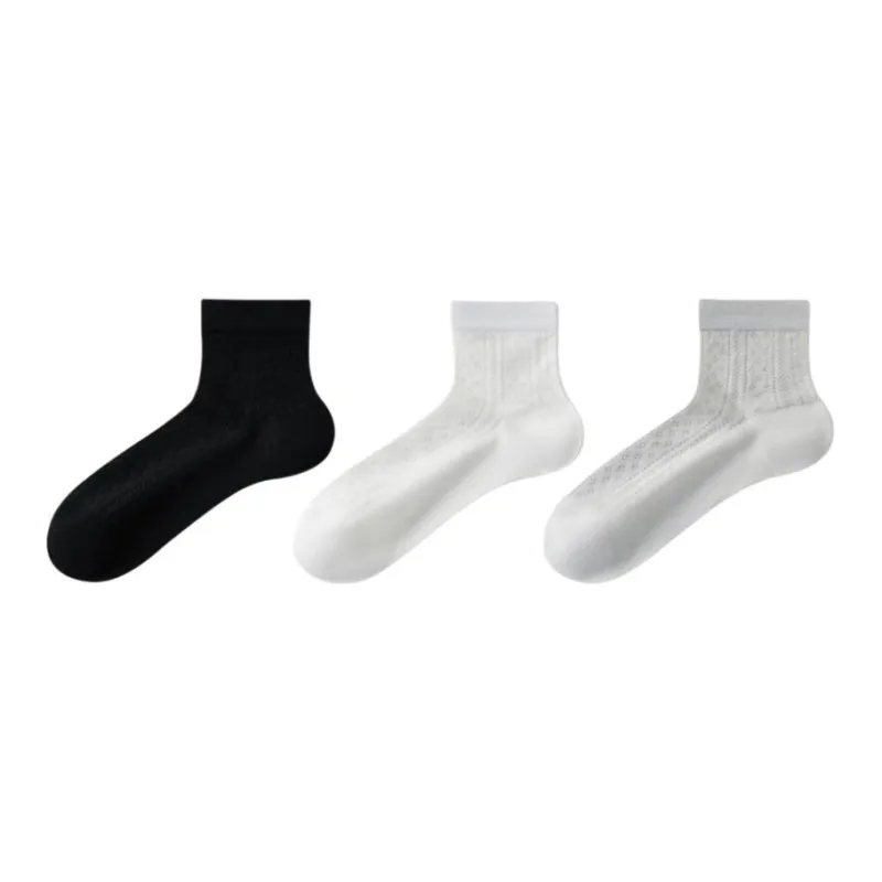 Temooues Ankle Socks Women's Combo Set-3