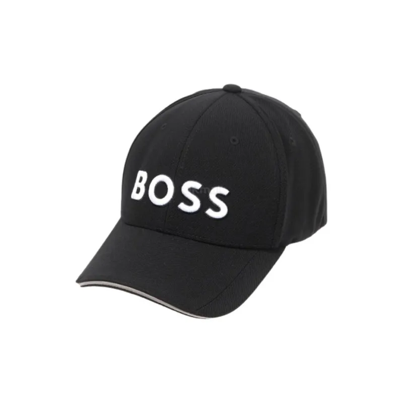 HUGO BOSS Polyester, Elastane Baseball Caps Men's Black-0