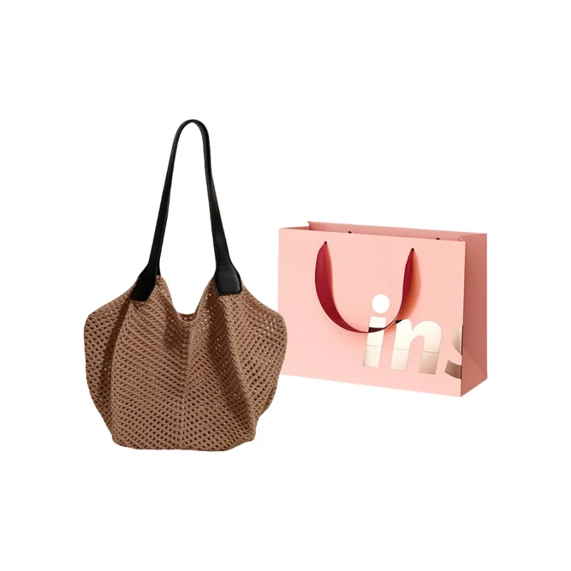WHEELY BABY+ Knitted Fabric Shoulder Bag Women's Multicolor-13