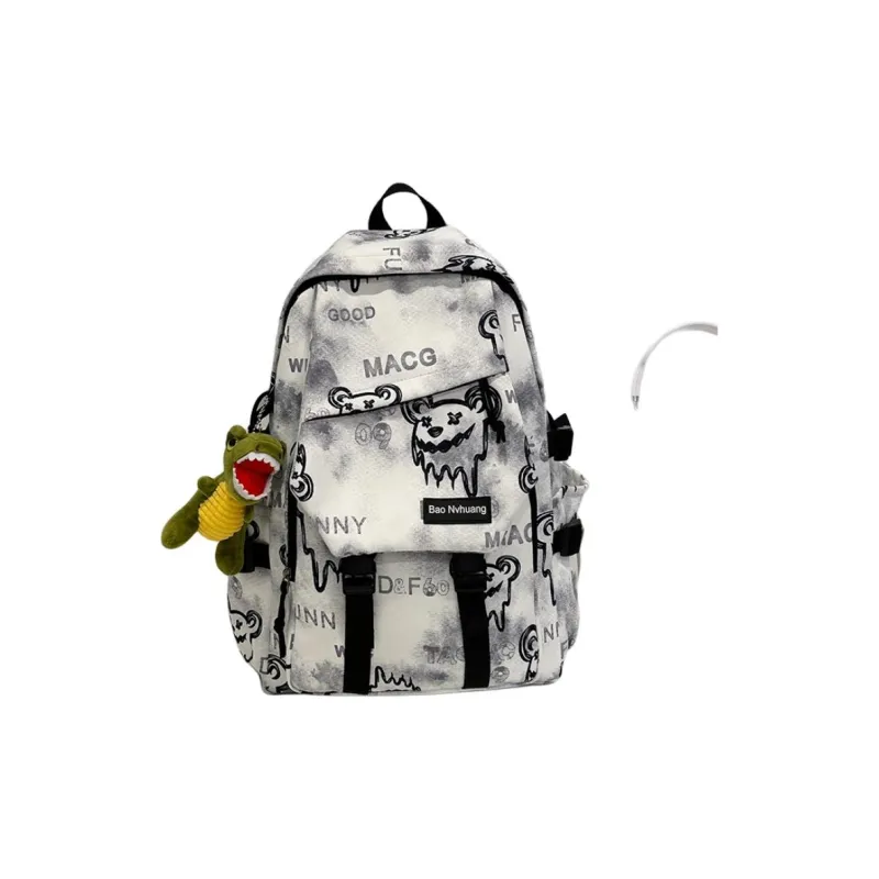 YUANTUZHE Nylon Backpack Unisex Multicolor-20