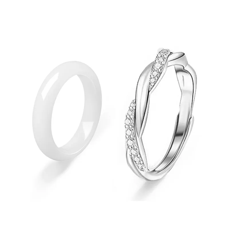 Kowloonko Bodhi Root Rings Unisex-3