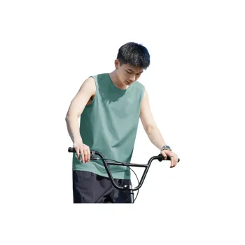 Tonlion Tank Tops Men Sea Blue