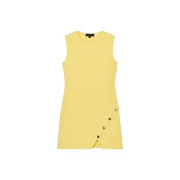 ZARA Sleeveless Dresses Women's Yellow