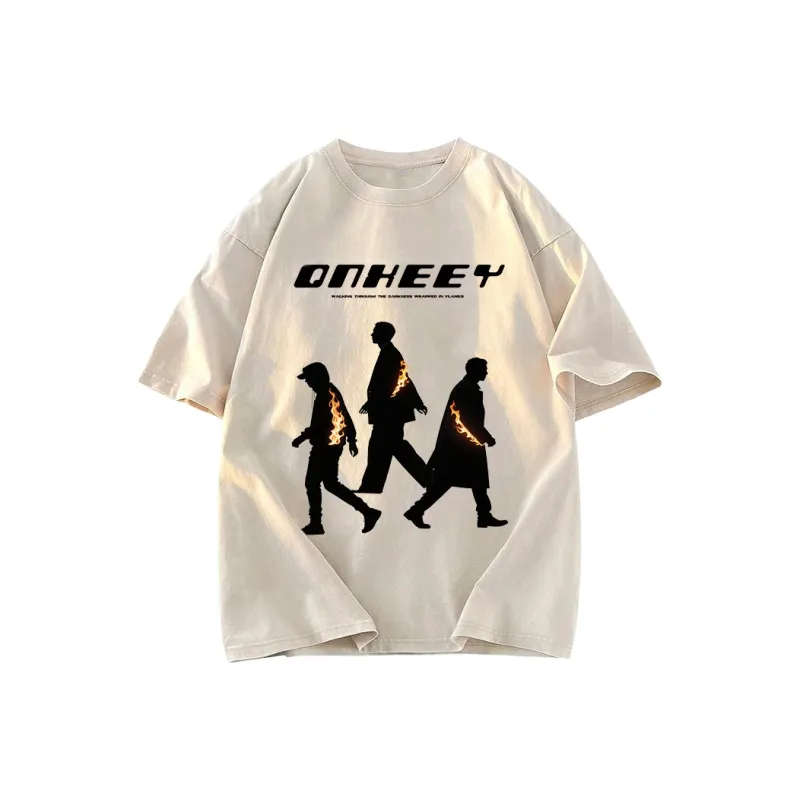 Qnxeey T-Shirts Unisex-12